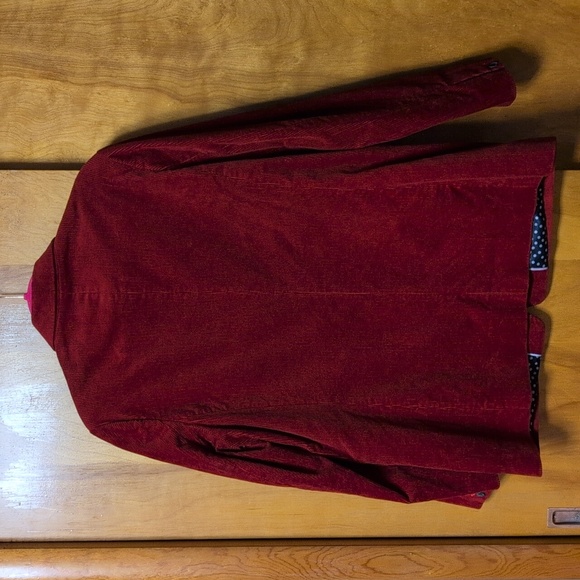 Boden Red Courderoy Blazer - Picture 3 of 6